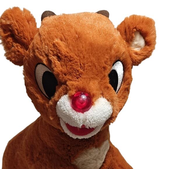 Plush Reindeer Toy -‎ Brown and Black - Picture 3 of 6